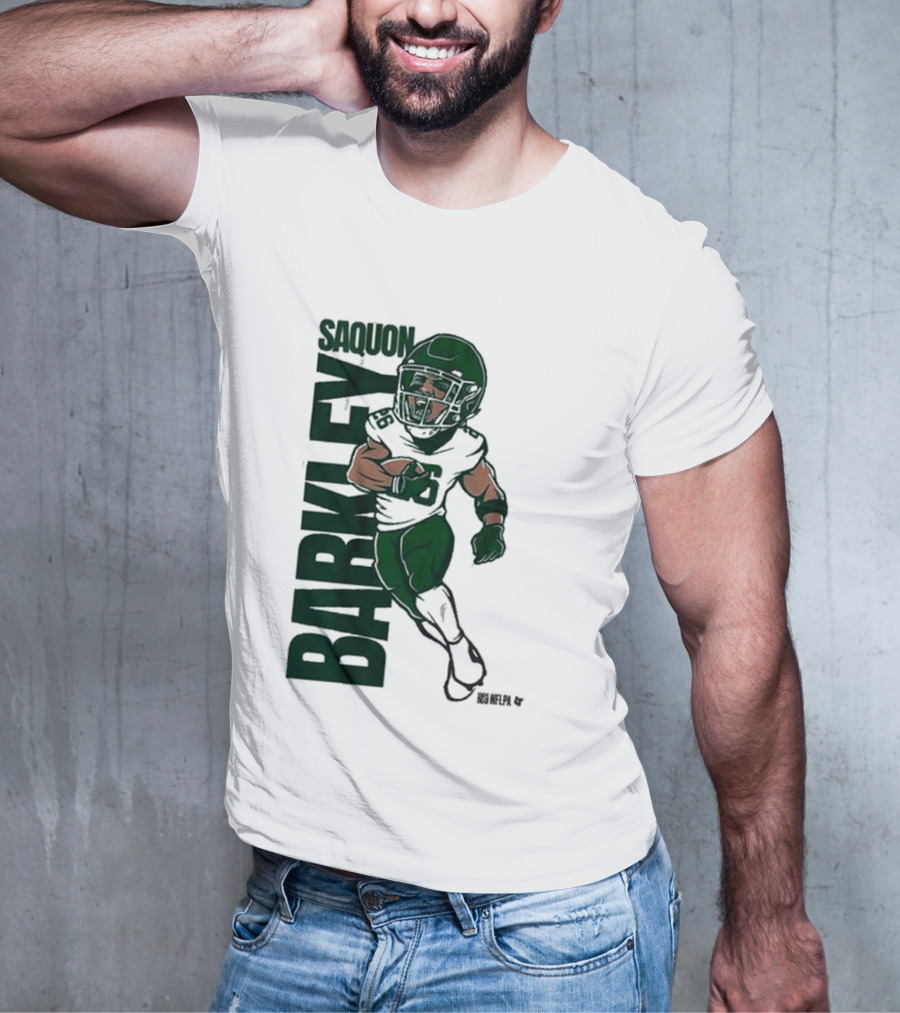 Saquon Barkley NFLPA Superhero Star T-Shirt