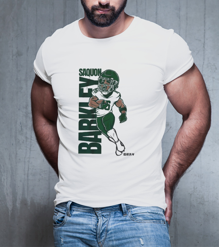 Saquon Barkley NFLPA Superhero Star T-Shirt