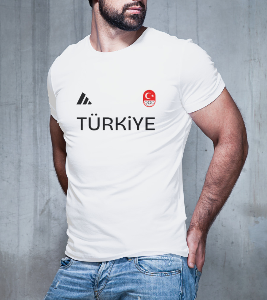 Türk Sporları Türkiye Olimpiyatları Bayrağı T-Shirt