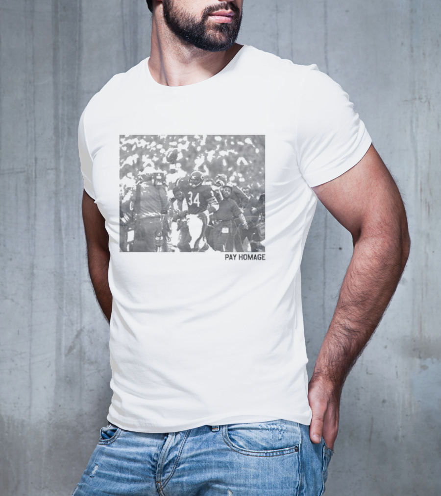 Walter Payton Pay Homage 34 Football Legend T-Shirt