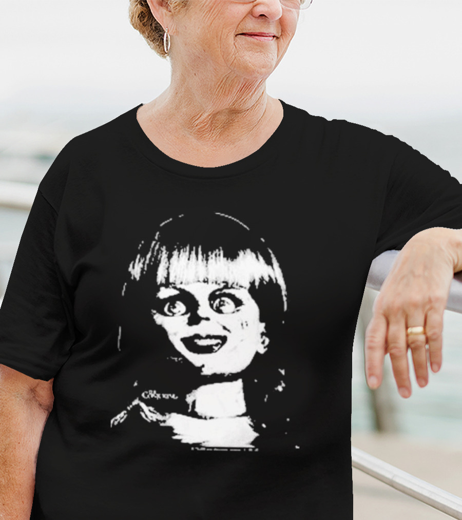 Annabelle Conjuring Doll Face T-Shirt