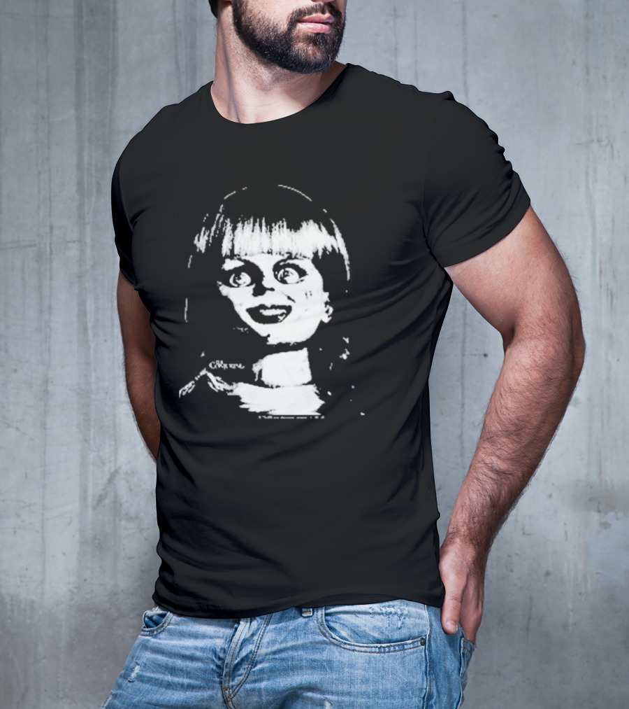 Annabelle Conjuring Doll Face T-Shirt