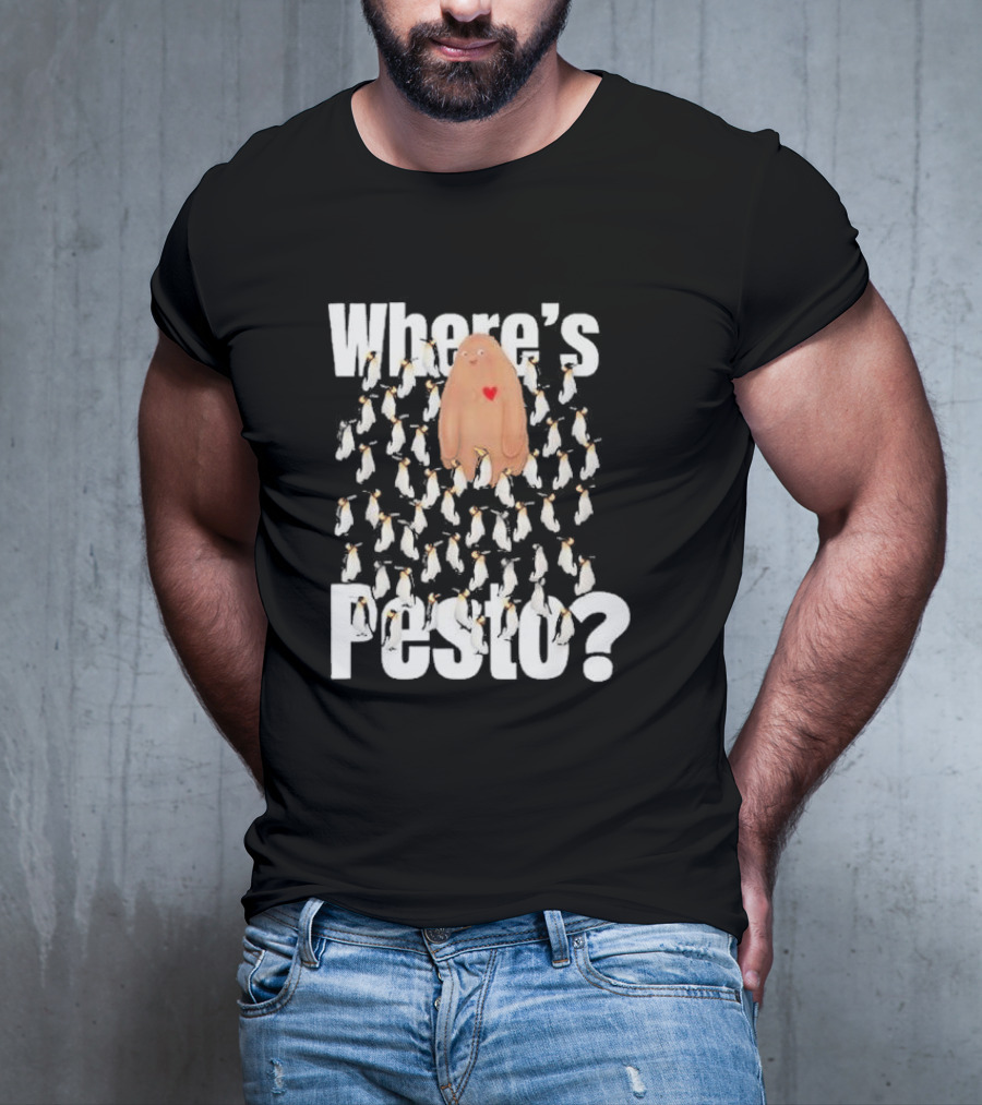 Where's Pesto The Penguin Among Penguins? T-Shirt
