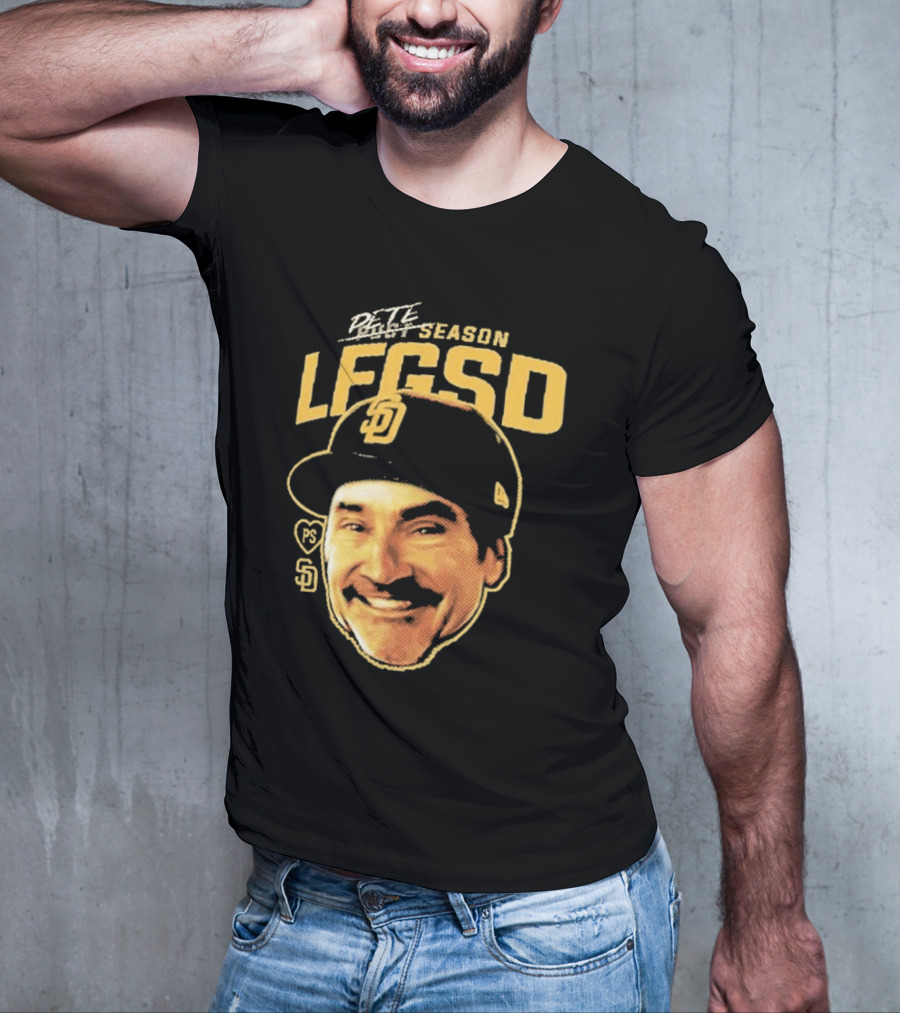 Pete Season Lfgsd San Diego Baseball Legends Cap T-Shirt