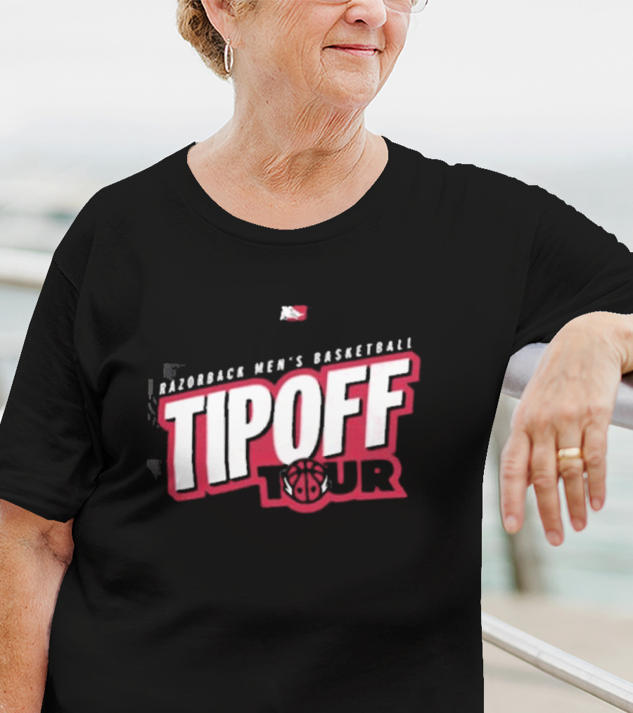 Razorback Men's Basketball Tipoff Tour T-Shirt
