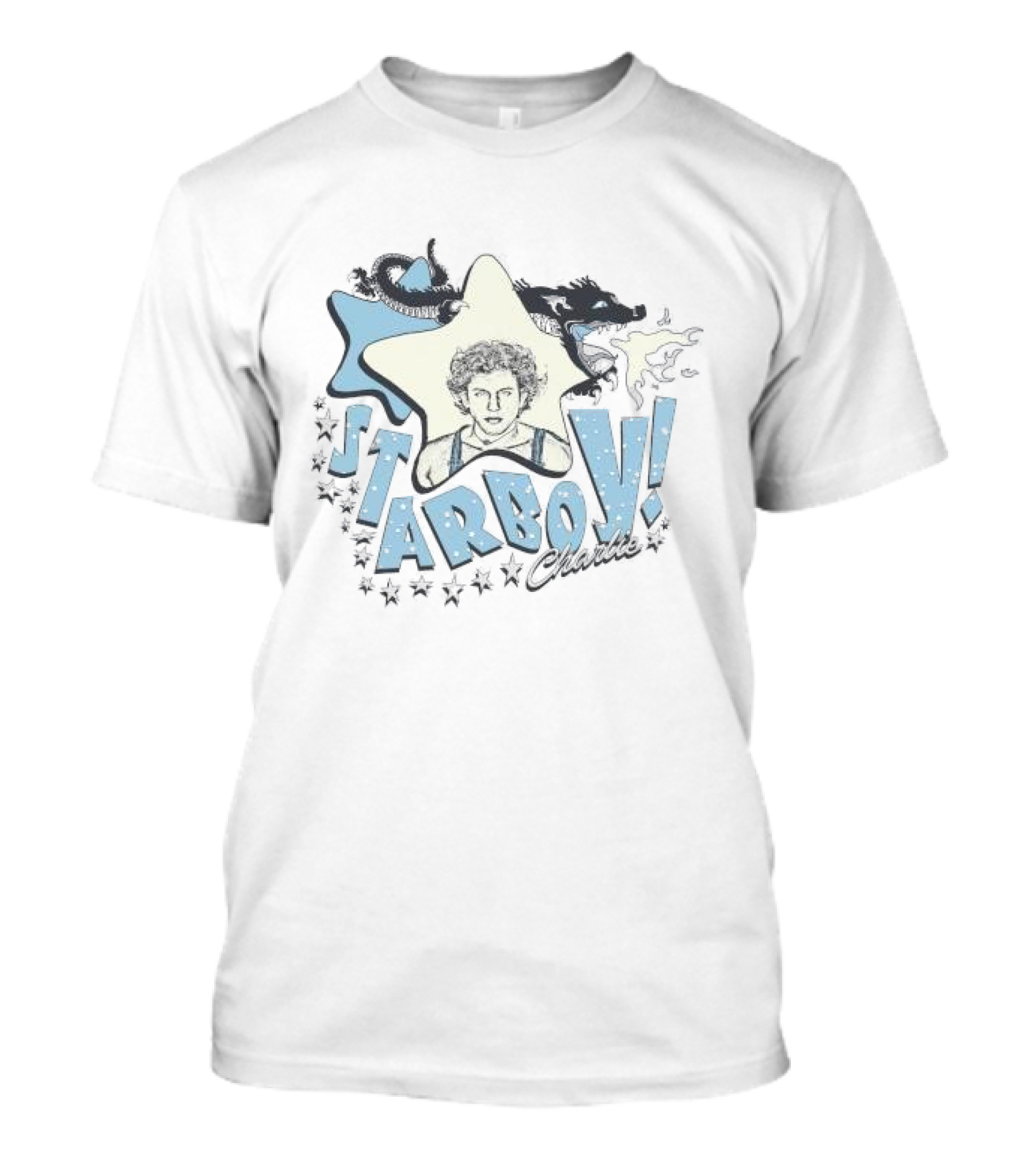 Starboy Charlie Dragon Starburst T-Shirt