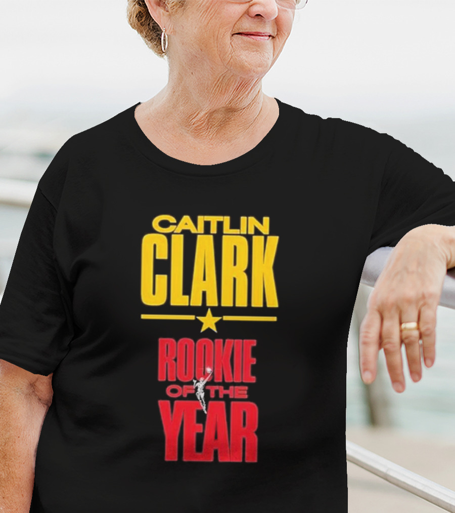 Caitlin Clark Rookie Of The Year Star Athletic Achievement 24 T-Shirt