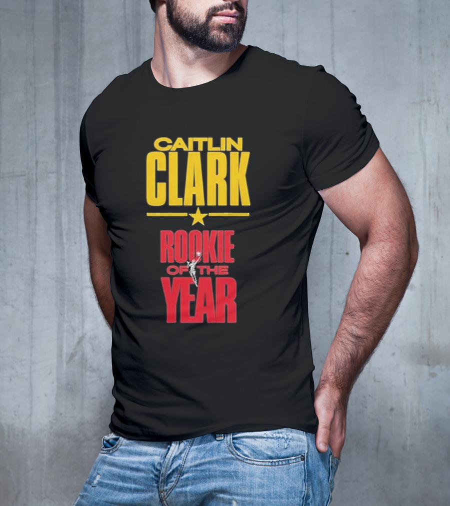 Caitlin Clark Rookie Of The Year Star Athletic Achievement 24 T-Shirt