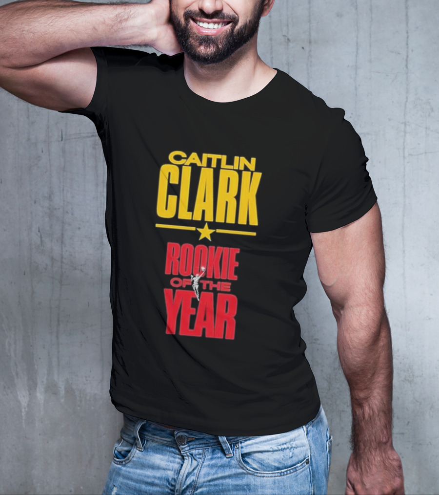 Caitlin Clark Rookie Of The Year Star Athletic Achievement 24 T-Shirt