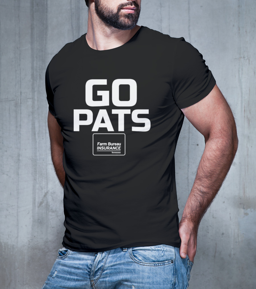 GO PATS Farm Bureau Insurance Tennessee T-Shirt