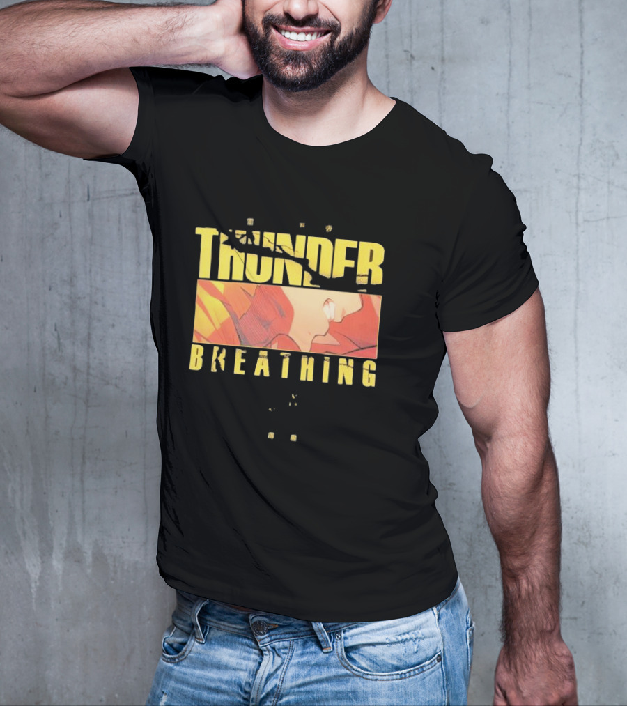 Thunder Breathing First Form Thunderclap And Flash Anime T-Shirt