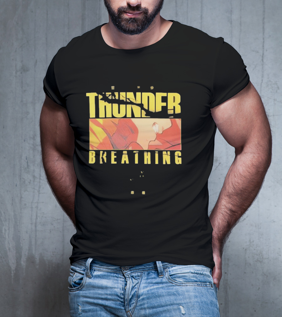 Thunder Breathing First Form Thunderclap And Flash Anime T-Shirt