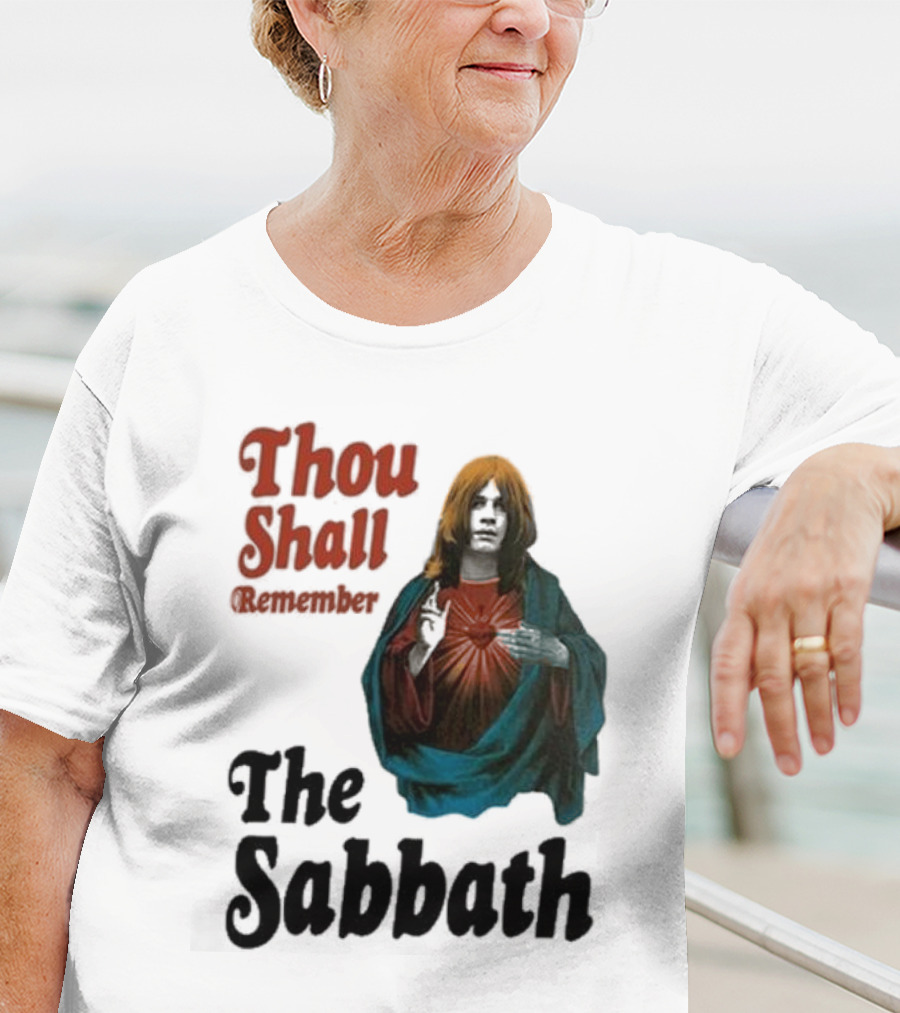 Thou Shall Remember The Sabbath Black Sabbath T-Shirt