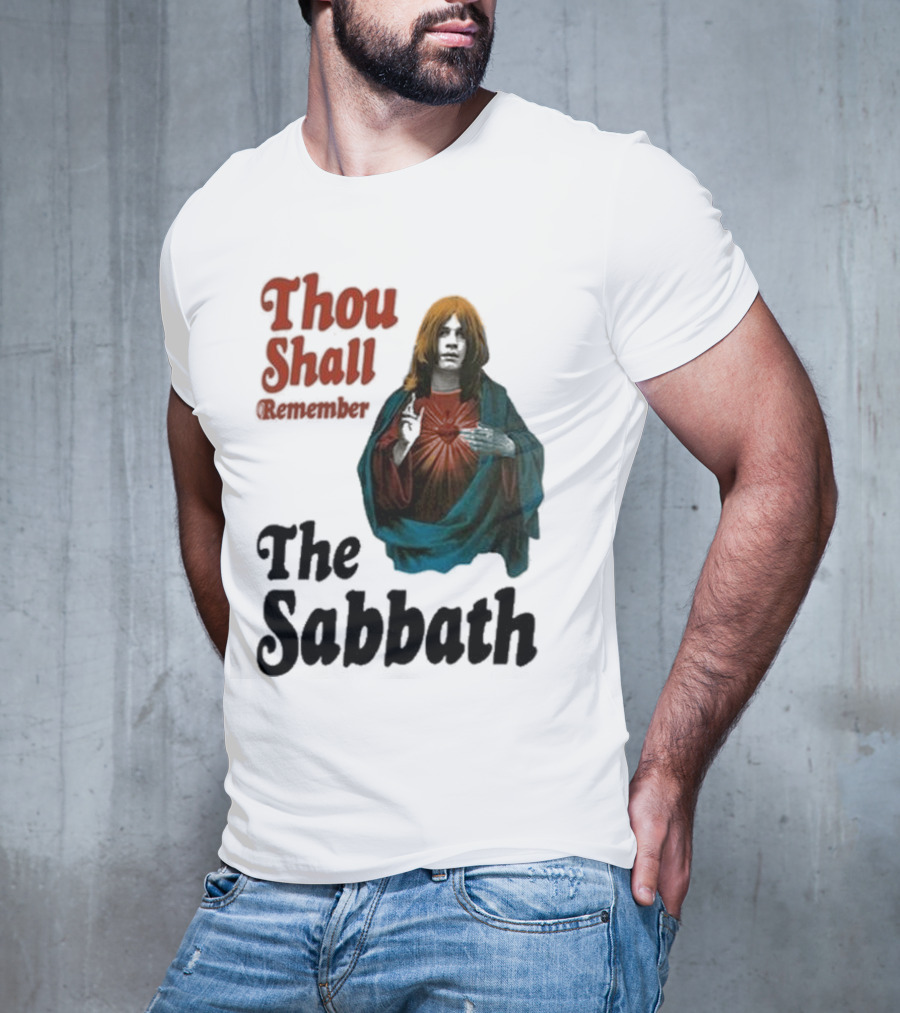 Thou Shall Remember The Sabbath Black Sabbath T-Shirt