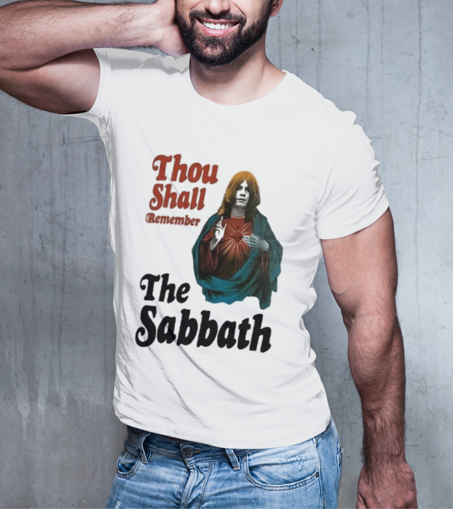 Thou Shall Remember The Sabbath Black Sabbath T-Shirt