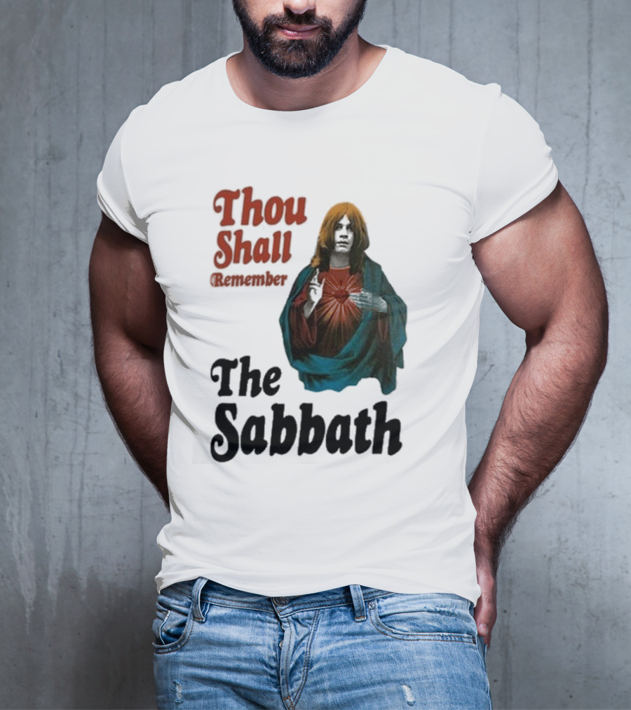 Thou Shall Remember The Sabbath Black Sabbath T-Shirt