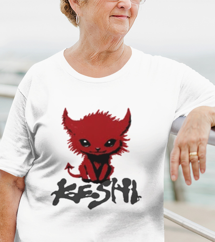Keshi Red Devil Monster Character T-Shirt