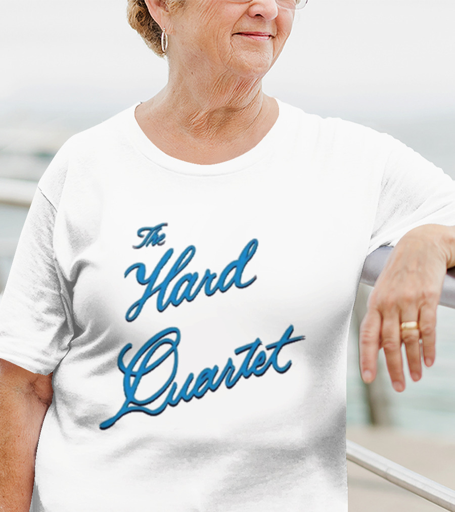 The Hard Quartet Band Blue T-Shirt