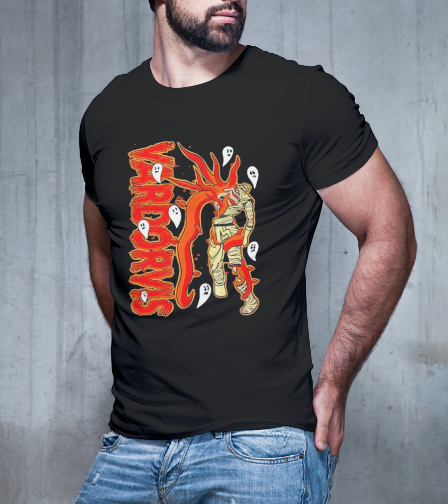 Vardorvis Mummy With Ghosts Foxes T-Shirt