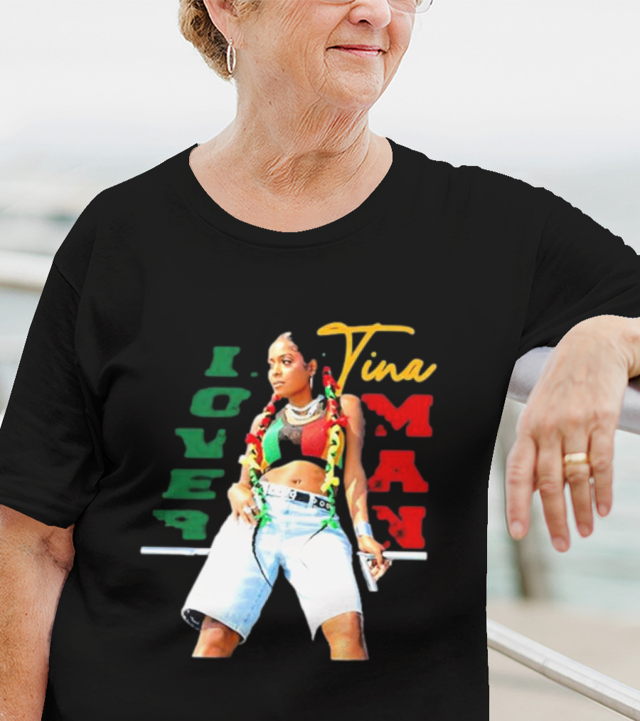 Tina Pinnock Lover Man Reggae Style Vibes T-Shirt