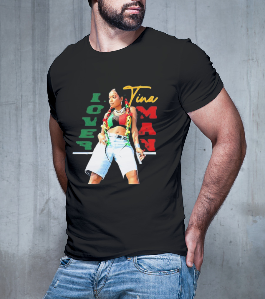 Tina Pinnock Lover Man Reggae Style Vibes T-Shirt