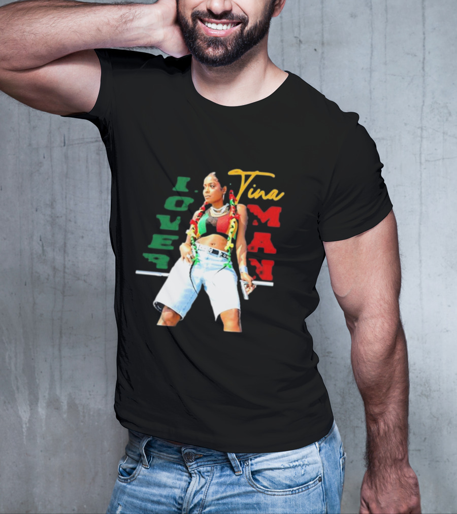 Tina Pinnock Lover Man Reggae Style Vibes T-Shirt