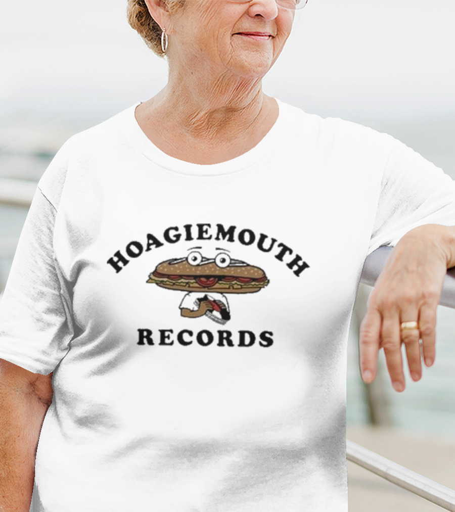 Hoagiemouth Records Cartoon Sandwich T-Shirt
