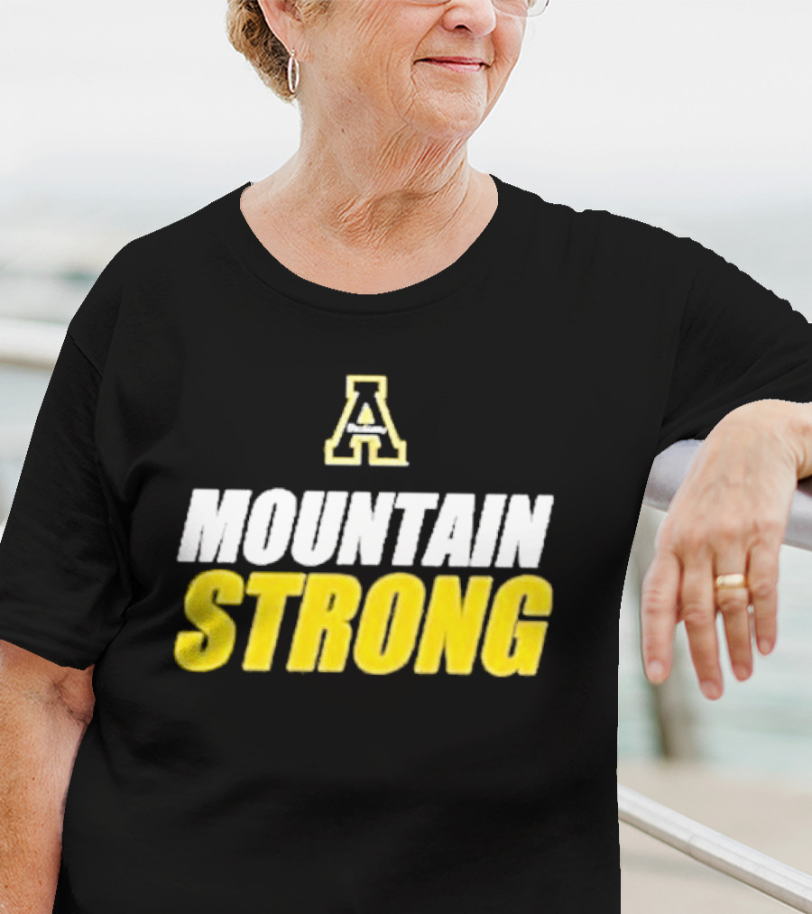 Appalachian State Mountaineers A Mountain Strong T-Shirt