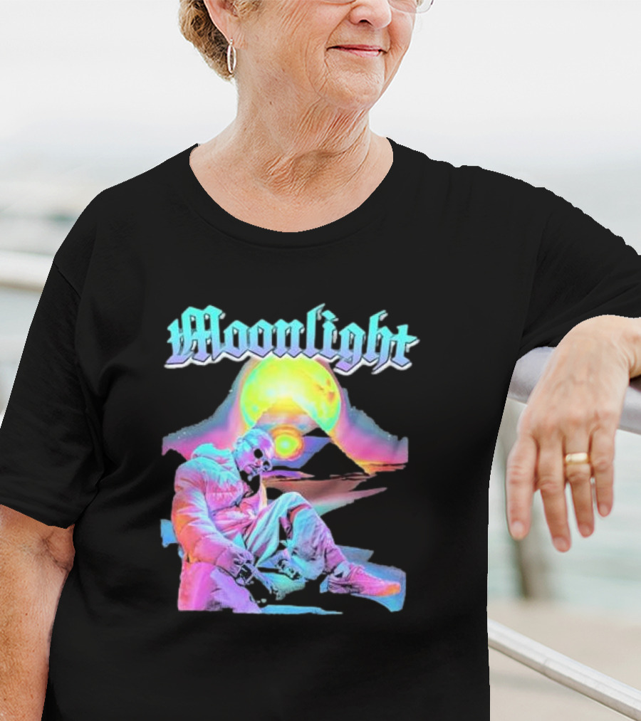 Moonlight Neon Vibes With Chris Brown T-Shirt