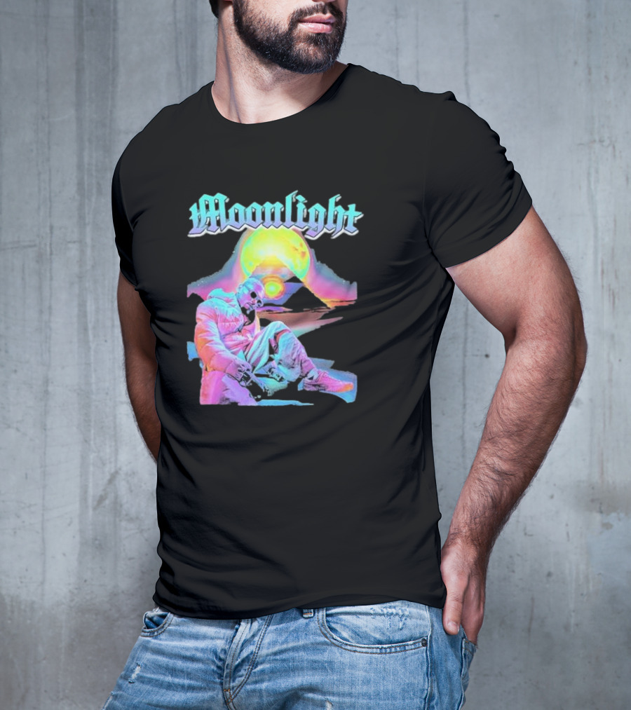 Moonlight Neon Vibes With Chris Brown T-Shirt