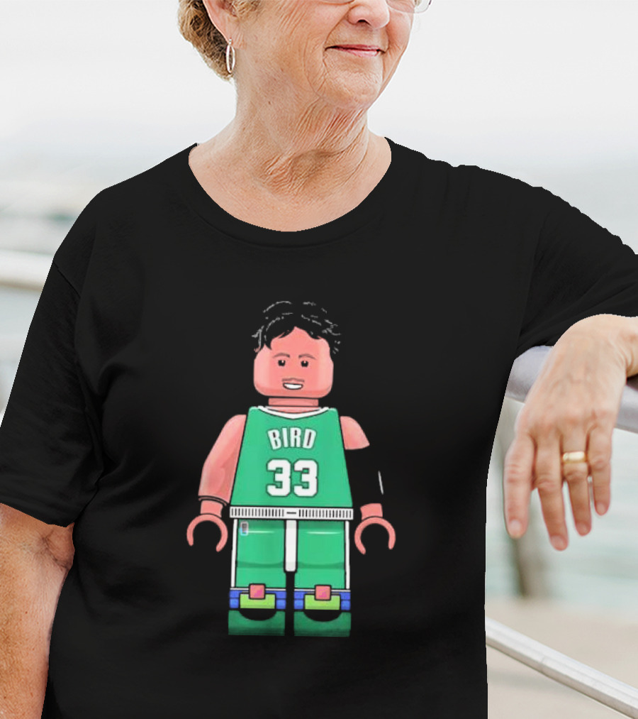 Larry Bird Lego Christmas 33 Basketball Player T-Shirt