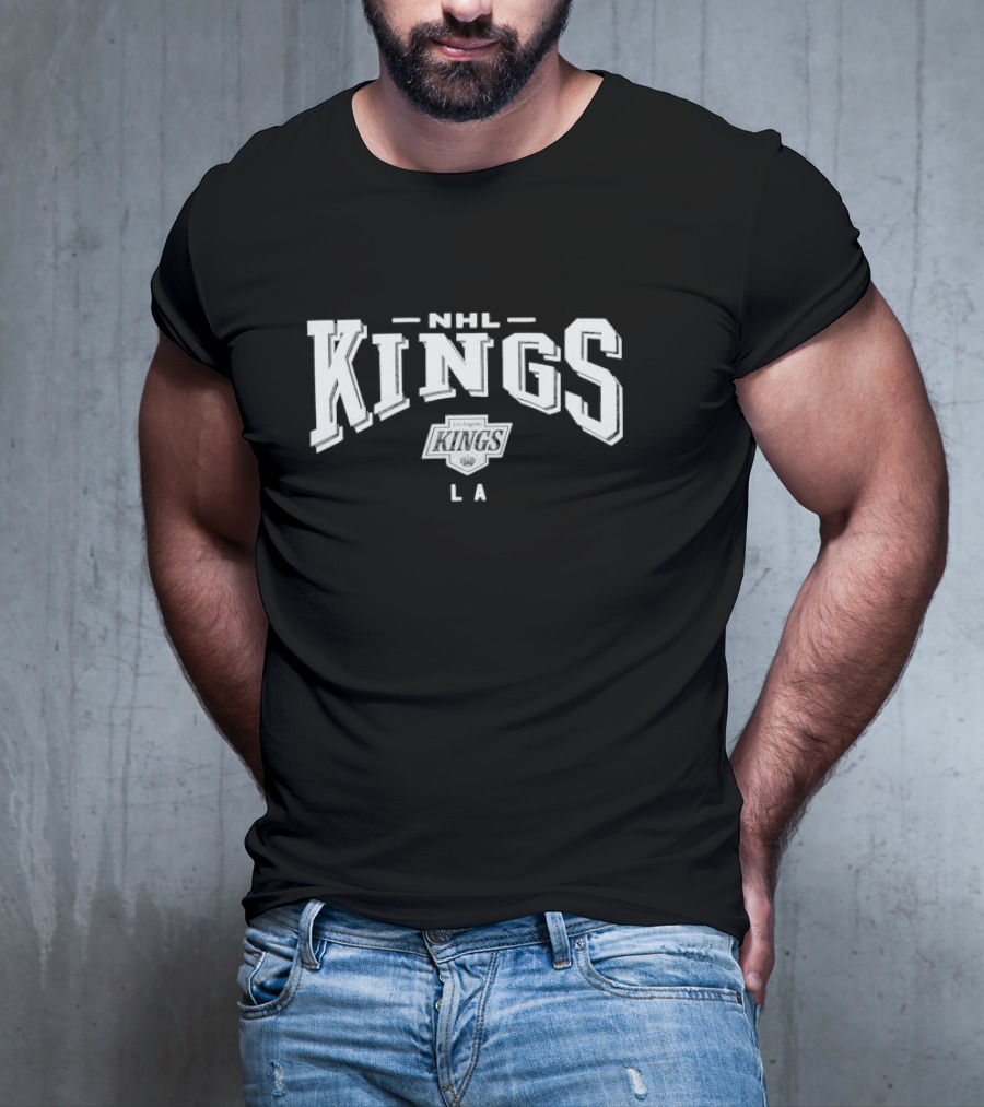 Mitchell And Ness NHL Los Angeles Kings LA Boys T-Shirt
