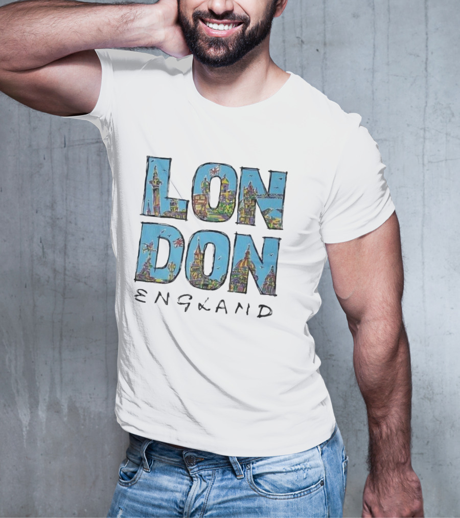 London England Landmarks T-Shirt