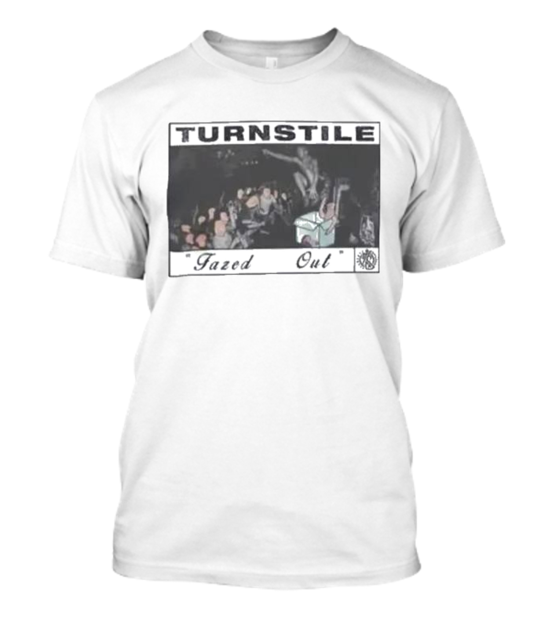 TURNSTILE Fazed Out American Hardcore Punk Band Live Performance Scene T-Shirt