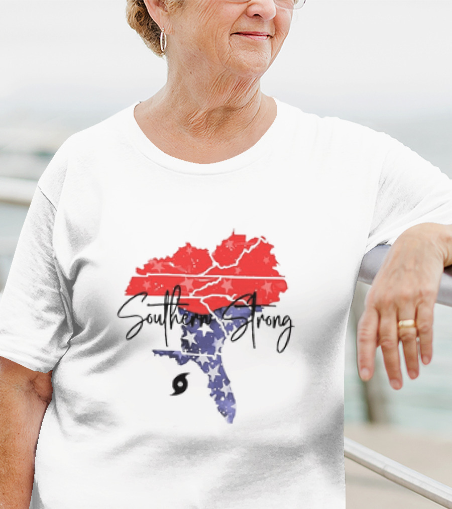 Southern Strong Hurricane Helene Disaster Relief T-Shirt