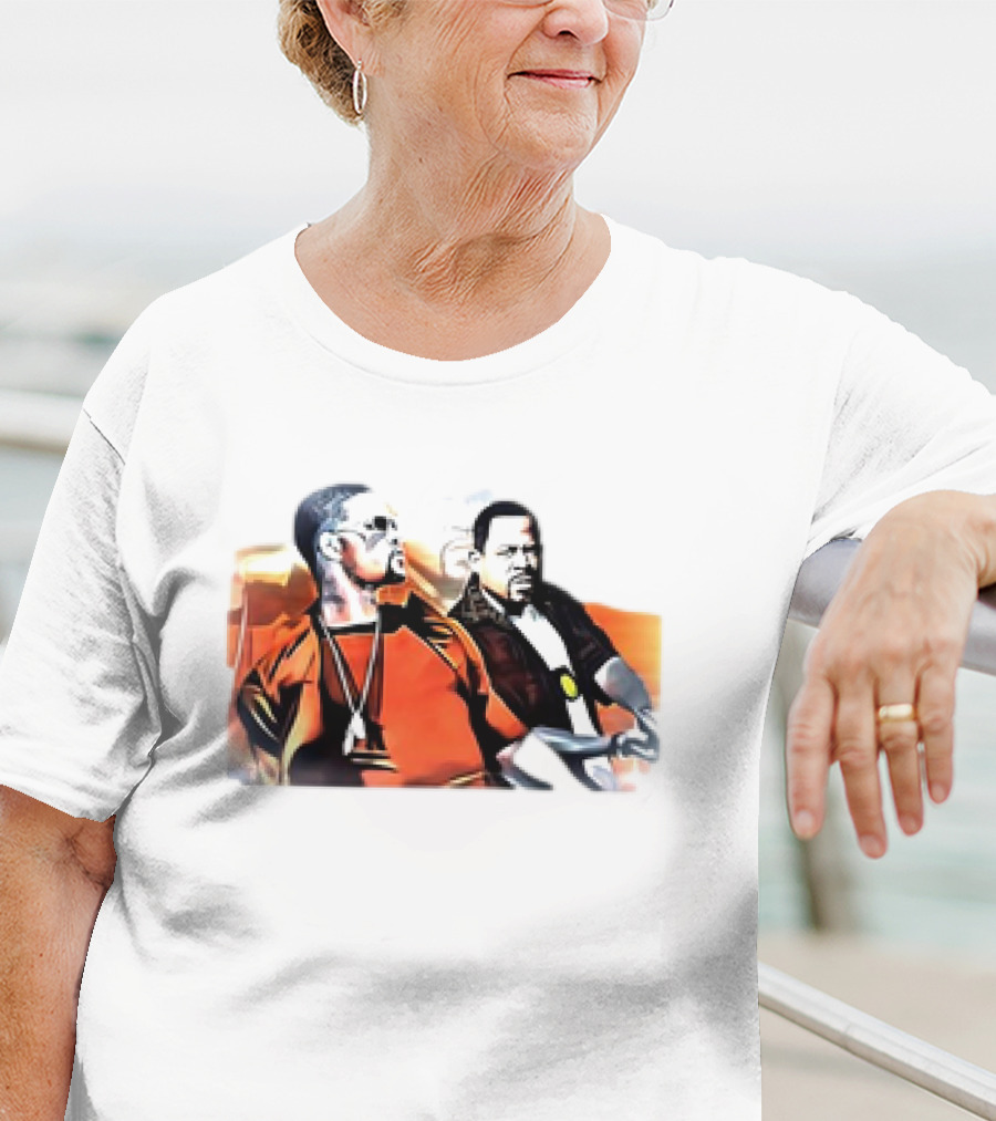 Bad Boys Will Smith Martin Lawrence Iconic Film Duo T-Shirt