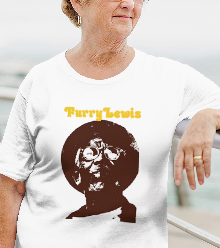 Furry Lewis Blues Old School Retro T-Shirt