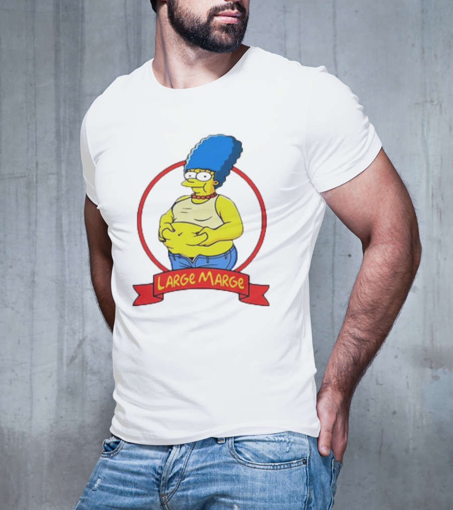 Large Marge Simpsons Cartoon Meme T-Shirt