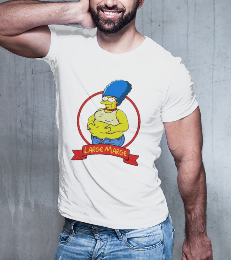 Large Marge Simpsons Cartoon Meme T-Shirt