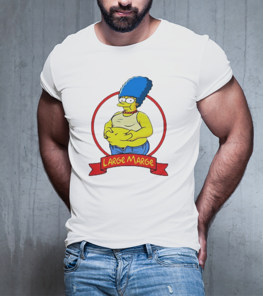 Large Marge Simpsons Cartoon Meme T-Shirt