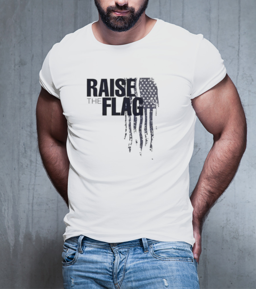 Raise The Flag Supersoft American Flag T-Shirt