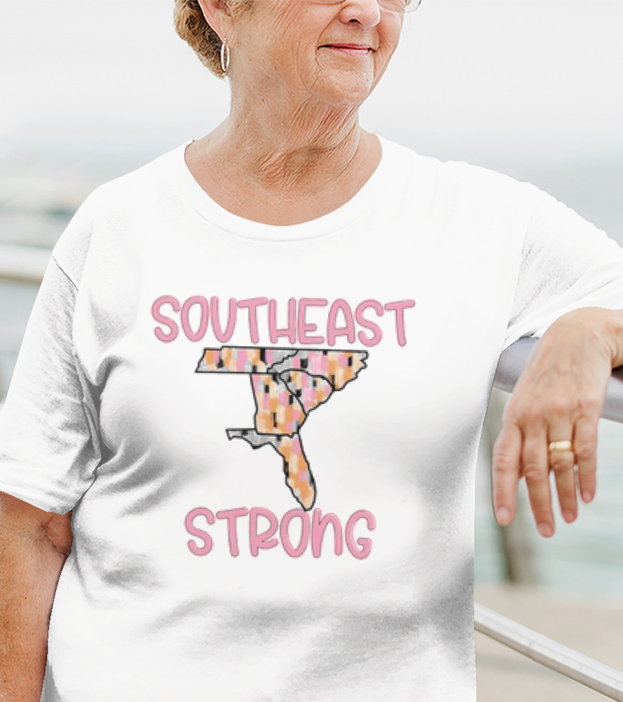 Southeast Strong Retro Vintage Map T-Shirt
