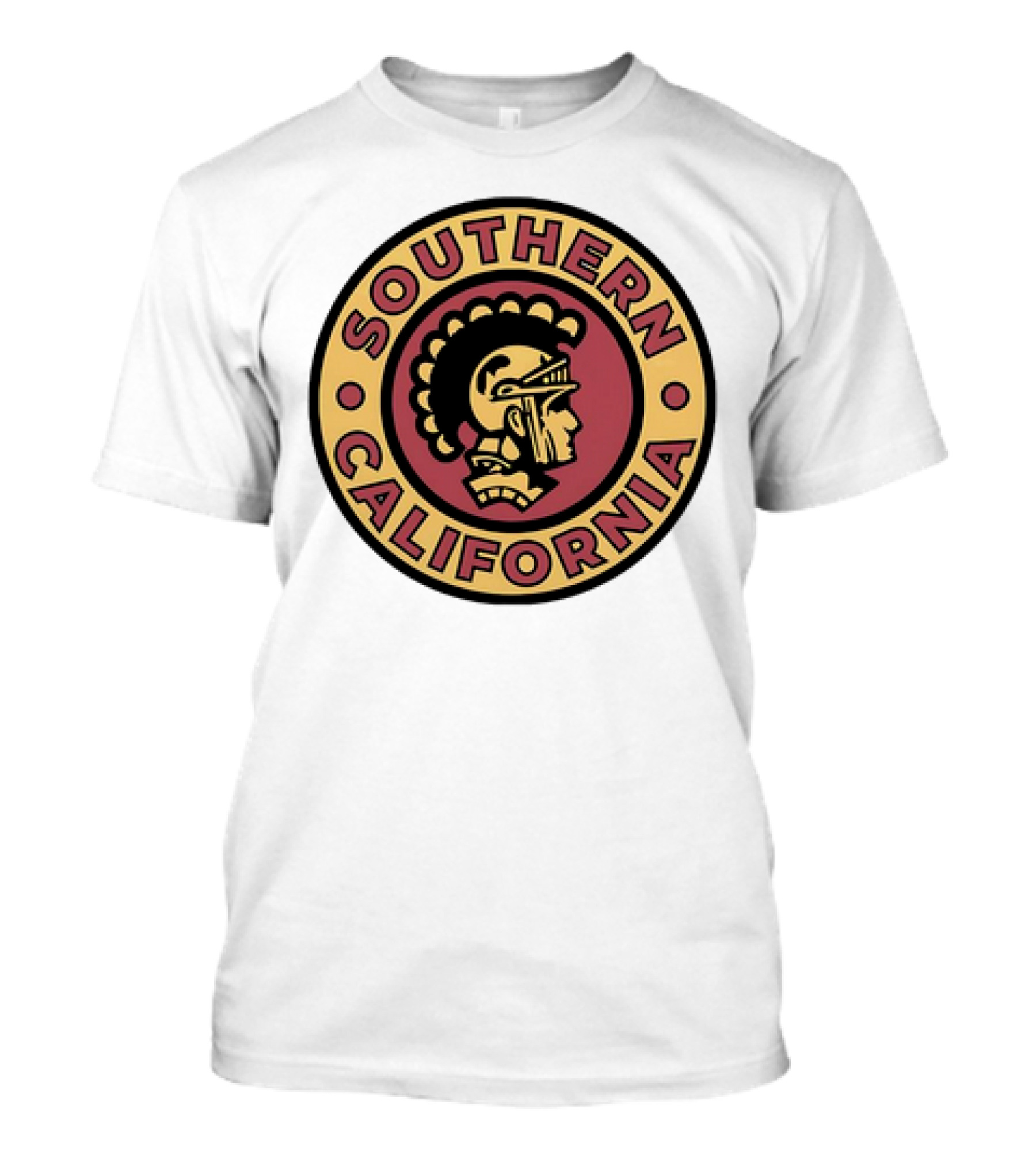 Southern California Trojan Warrior Circle Emblem T-Shirt