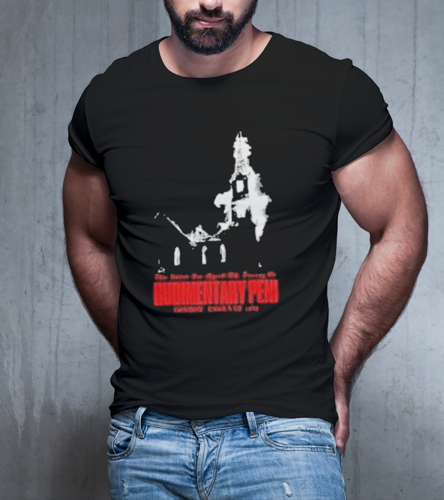 Rudimentary Peni San Francisco On Broadway 1984 Bootleg Union Death Church T-Shirt