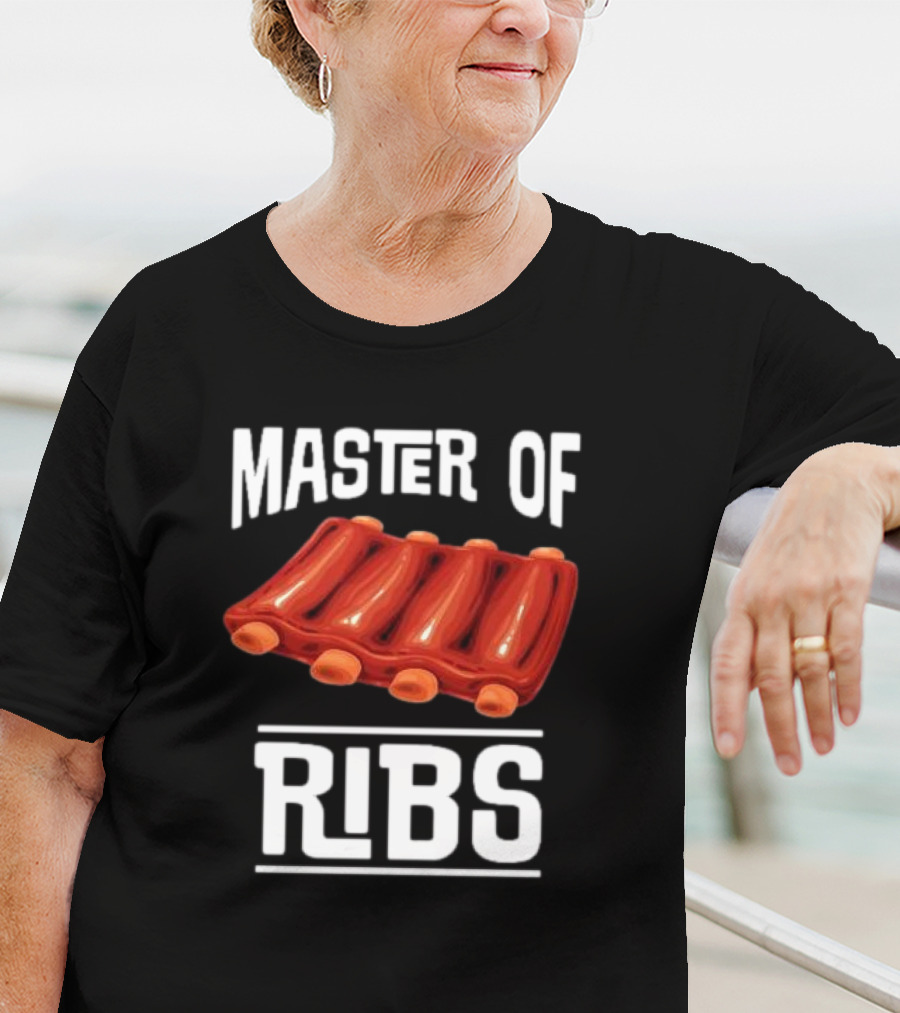 Master Of Ribs Barbecue Inktastic T-Shirt