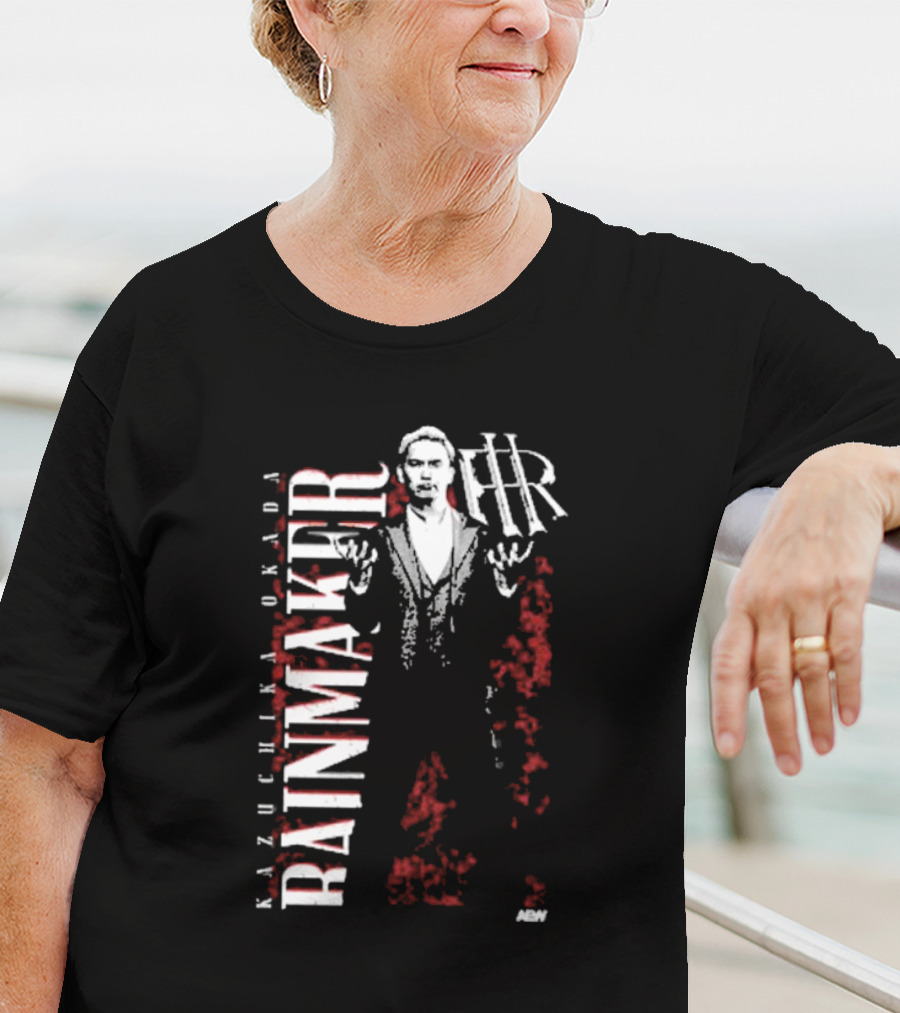 Kazuchika Okada Rainmaker CHR ABV T-Shirt