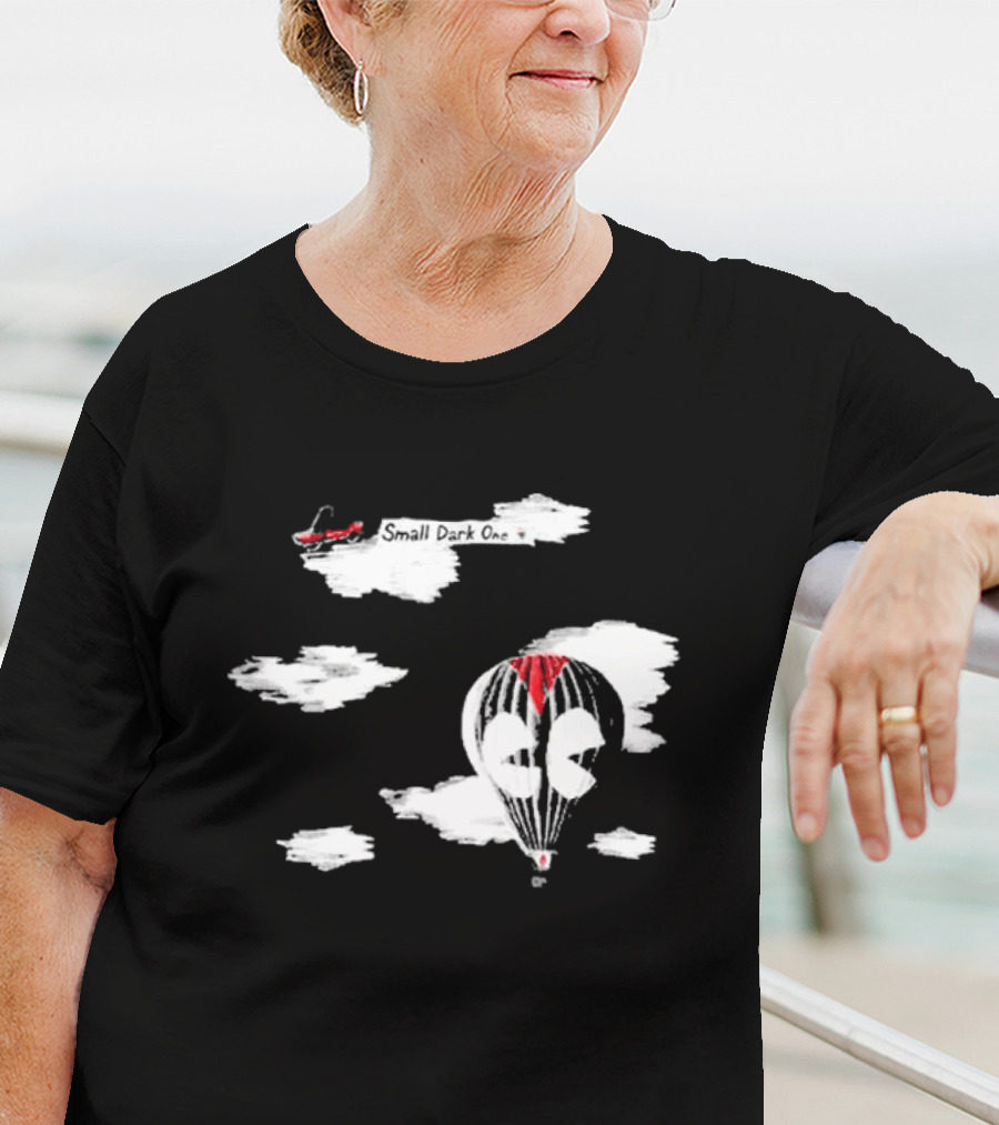 Small Dark One Cloud Balloon T-Shirt