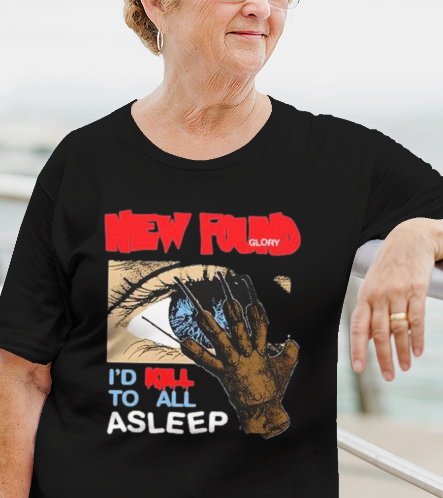 New Found Glory Eye Claw I'd Kill To Fall Asleep T-Shirt
