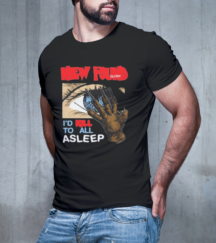 New Found Glory Eye Claw I'd Kill To Fall Asleep T-Shirt