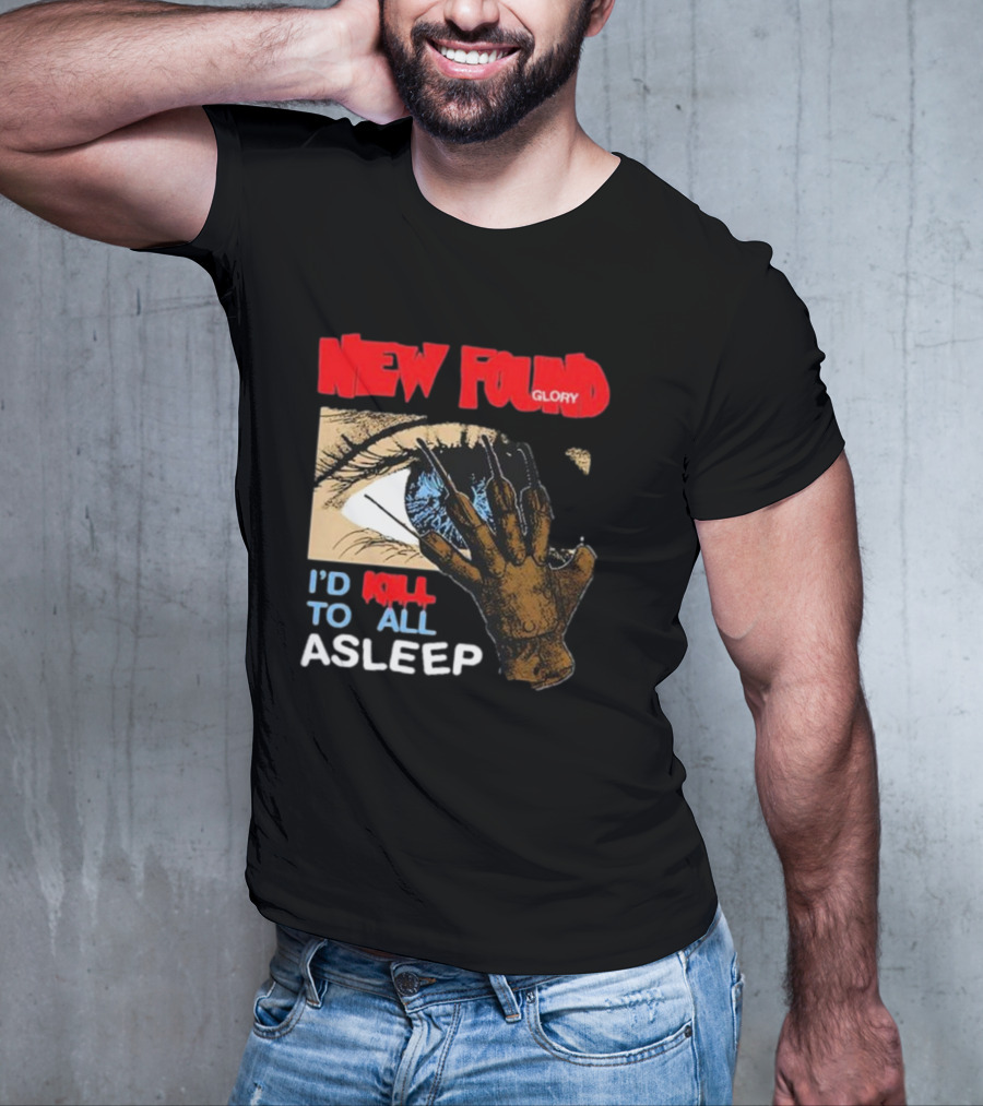 New Found Glory Eye Claw I'd Kill To Fall Asleep T-Shirt